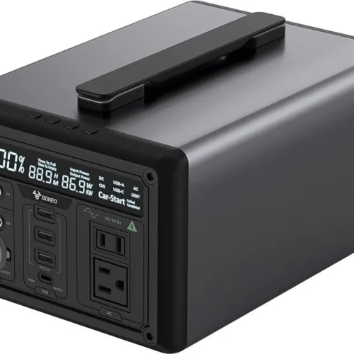 GONEO Portable Power Station – 1000W, 1016Wh Lithium Battery with Robust Aluminium Housing