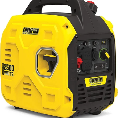 Champion 2500-Watt Portable Inverter Generator – Ultralight and Quiet
