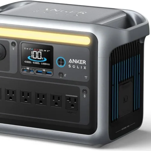 Anker SOLIX C1000 Portable Power Station, 1800W (Peak 2400W)